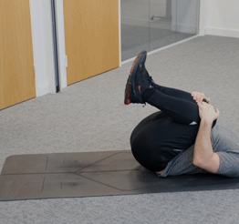 Leg roll exersise 